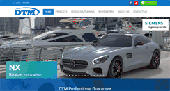 Desktop Screenshot of dtm-thailand.com